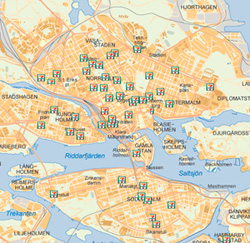 7-11 locations in Stockholm