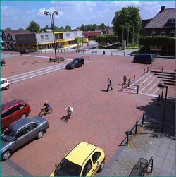 Oosterwolde Shared Space scheme