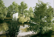 artist impression landscape nature architecture visualization