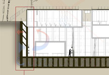 Wesleyan Teaching Museum Programmatic Architectural Sections