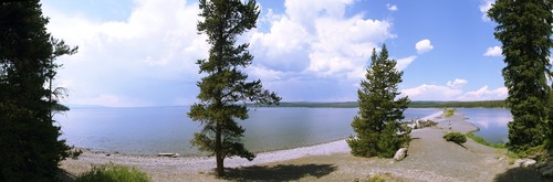 Nebraska Hay field panorama