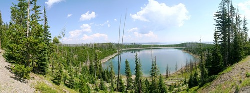 Nebraska Hay field panorama